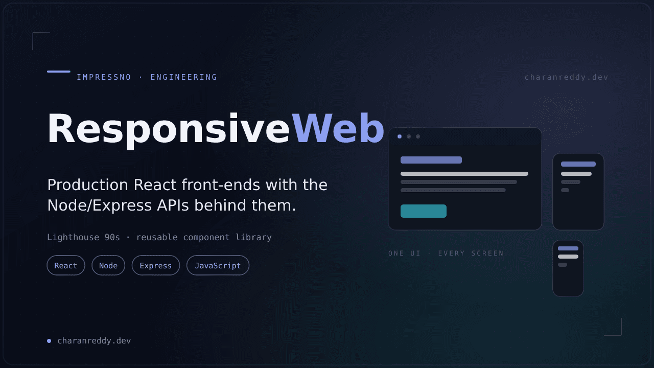 Responsive Web Applications